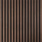 Akoestisch Wandpaneel Gerookt Eiken - 280 x 60 x 2.2 cm - Lattenwand
