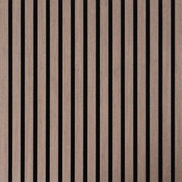 Akoestisch Wandpaneel Walnoot - 280 x 60 x 2.2 cm - Lattenwand