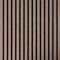 Akoestisch Wandpaneel Walnoot - 280 x 60 x 2.2 cm - Lattenwand