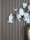 Akoestisch Wandpaneel Walnoot - 280 x 60 x 2.2 cm - Lattenwand