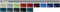 Akoestische wand Lucia breed 160CM hoog 80CM kleur lucia Groen PO14 kleur beugel Aluminium (RAL9006)
