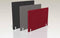 Akoestische wand Lucia breed 160CM hoog 80CM kleur lucia Pistache P003 kleur beugel Zwart (RAL9005)