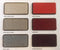 Akoestische wand Wolvilt breed 120CM hoog 140CM kleur wolvilt Licht Antraciet WV12 kleur beugel Wit (RAL9010)