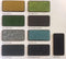 Akoestische wand Wolvilt breed 160CM hoog 140CM kleur wolvilt Oranje WV02 kleur beugel Wit (RAL9010)
