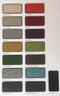 Akoestische wand Wolvilt breed 160CM hoog 80CM kleur wolvilt Geel WV09 kleur beugel Wit (RAL9010)