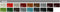 Akoestische wand Wolvilt breed 160CM hoog 80CM kleur wolvilt Licht groen WV10 kleur beugel Wit (RAL9010)