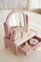 Little Dutch Kaptafel - Hout - Draaiende spiegel - Roze