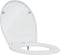vidaXL - Snelle - Ontgrendelbare - Toiletzitting - met - Zachte - Sluiting - Duroplast - Wit