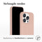 Accezz iPhone 15 Pro - Liquid Silicone Backcover - Geschikt voor MagSafe - Roze