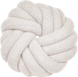 AKOLA - Sierkussen - Wit - 31 x 31 cm - Bouclé