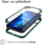 Accezz Hoesje Geschikt voor iPhone 13 Mini Hoesje - Accezz 360° Full Protective Cover - Donkergroen
