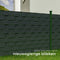 tectake® - Privacyfolie - 70 meter - 19 cm hoog - UV-bestendig - antraciet