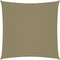 vidaXL - Zonnescherm - vierkant - 6x6 - m - oxford - stof - beige