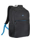 Rivacase Regent 8069 - Laptoptas - Vak voor tablet - Zwart Cyaan Monochrome