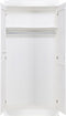 WOOOD Connect Kledingkast 2-Deurs - Grenen - Wit - 195x94x53