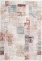 Akropolis 425 Gray / Lachsrosa 160× 230cm - Contemporary Soft Rug