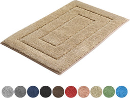 AKSA Home® Badmat 50x80 cm - Douchemat antislip - Badmat antislip - Badkamermat - Beige