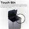 AKSA Home® Touch Bin Prullenbak – Vuilnisbak - Prullenbak afvalscheiding - Afvalscheidingprullenbakken - Afvalbak - 36L - Zilver