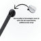 AKSA Home® Vloertrekker - Douchewisser - Trekker Douche - RVS Vloerwisser - met Steel - Zwart