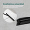 AKSA Home® Vloertrekker - Douchewisser - Trekker Douche - RVS Vloerwisser - met Steel - Zwart