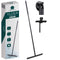 AKSA Home® Vloertrekker met Raamwisser - Douchewisser - Trekker Douche - RVS Vloerwisser - met Steel - Zwart