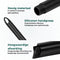 AKSA Home® Vloertrekker met Raamwisser - Douchewisser - Trekker Douche - RVS Vloerwisser - met Steel - Zwart