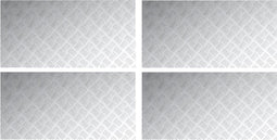 vidaXL - Aluminium - Checker - Platen - 4 - st - Antislip - 100x50 - cm