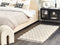 AKSARAY - Laagpolig vloerkleed - Beige - 80 x 150 cm - Katoen