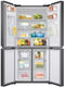 Samsung RF48A401EB4 - Vrijstaand - Frans deur - Antraciet