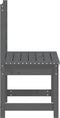 vidaXL - Tuinstoelen - 2 - st - 50x48x91,5 - cm - massief - grenenhout - grijs