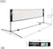 Aktive Volley En Badminton Draagbaar Net Zilver 505x101x157/91 cm