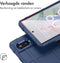 iMoshion Hoesje Geschikt voor Google Pixel 6a Hoesje Siliconen - iMoshion Rugged Shield Backcover - Blauw