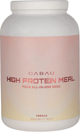 Cabau Lifestyle - High Protein Meal - Hoogwaardige maaltijdvervanger - Maaltijdshake - 12 maaltijden - Vanilla