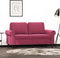 vidaXL - Tweezitsbank - 120 - cm - fluweel - wijnrood