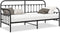 vidaXL - Ligbed - Frame - Zwart - 90x200 - cm - Staal