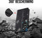 Podec Samsung Galaxy S23 - Hoesje met Pasjeshouder - Anti-Shock met Screenprotector - Zwart