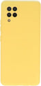 Lunso - Softcase hoes - Geschikt voor Samsung Galaxy A42 - Geel