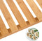 Songmics Badkamerrek Bamboe - Opbergrekje 3 Lagen 59x66x26 cm - Bruin