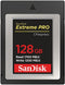 SanDisk Extreme Pro - CFexpress Card Type B - 128GB - 1700MB/s lezen 1200MB/s schrijven