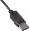 Akyga AK-AV-15 DisplayPort-kabel Aansluitkabel DisplayPort-stekker, Mini DisplayPort-stekker 1.8 m Zwart
