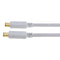 Akyga USB-kabel USB-A stekker, USB-C stekker 1.00 m Zwart AK-USB-15