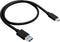 Akyga USB-kabel USB-A stekker, USB-C stekker 1.00 m Zwart AK-USB-15