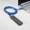 Akyga USB-kabel USB-C stekker, USB-C stekker 1.00 m Blauw AK-USB-37