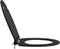 vidaXL - Snelle - Release - Toiletbril - met - Soft - Close - Duroplast - Zwart