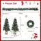 Coast Kerstdecoratie Set - 4-delig - Bomen Slinger Krans - Vlamvertragend PVC (4-delig)