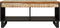 vidaXL - Salontafel - 90x50x40 - cm - massief - gerecycled - hout