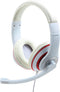 Gembird MHS-03-WTRD - Over-Ear Headset met Microfoon - Comfortabele oorkussens - Rood/Wit