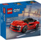 LEGO City 60448 - Sportwagen - Supercar met minifiguur - Rood