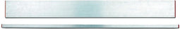 AL Licht metalen rechthoekig profiel met plastic eindkappen, Profiel cross-section: 18 x 95 mm 180cm