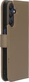 Mobiparts Leather 2 in 1 Wallet Case - Samsung Galaxy A25 - Luxe leder met uitneembare backcover - Taupe